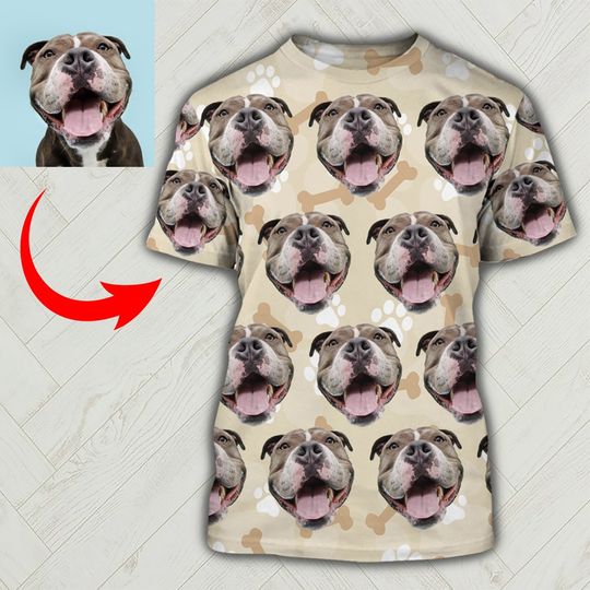 Discover Custom T-Shirt with your pet face