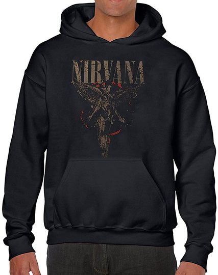 Discover Nirvana In Utero Splatter Hoodie