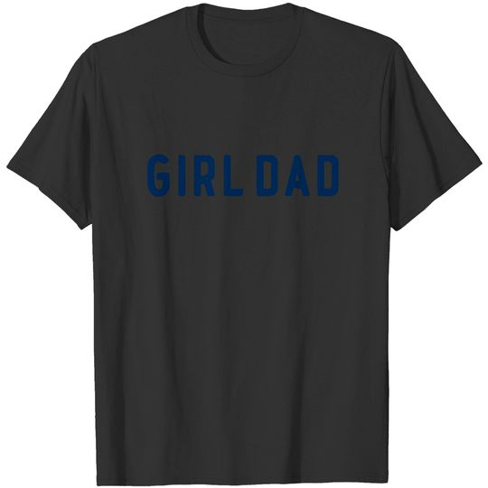 Discover B Wear Sportswear Girl Dad Distressed T-Shirt Father's Day for Dad of Girls Tee