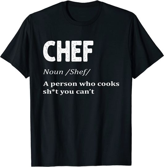 Discover Chef Men's T Shirt Definition