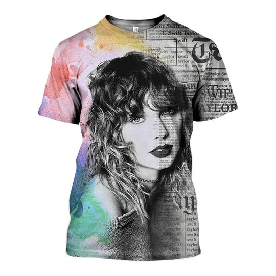 Discover Taylor Swift 3D T-Shirt