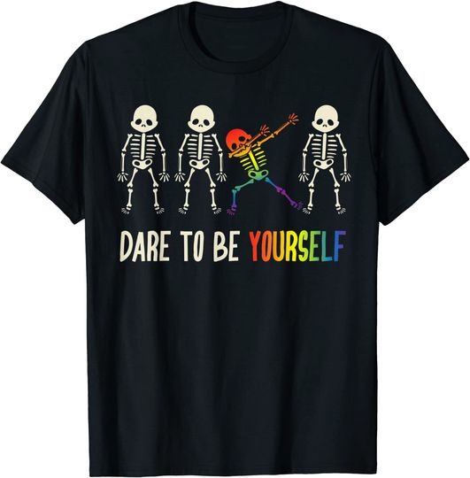 Discover Dare To Be Yourself Shirt | Cute LGBT Pride T-shirt Gift