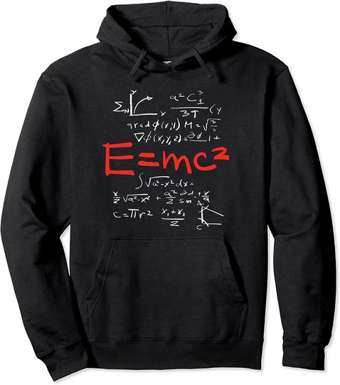 Discover Sudadera con Capucha Einstein E=MC2 Unisex